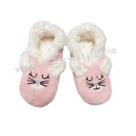 LADIES CUTE ANIMAL SHERPA SOCKS