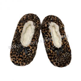 LADIES LEOPARD PRINT SPRING SOCKS