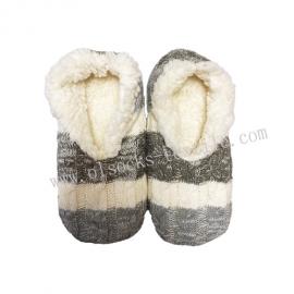 WOMEN COZY WINTER CABIN CABLE SOCKS