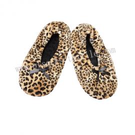 WOMEN GIRLS LEOPARD LIGHT WEIGHT FLOOR SOCKS