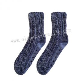 LUXURY CHENILLE CABLE SOCKS